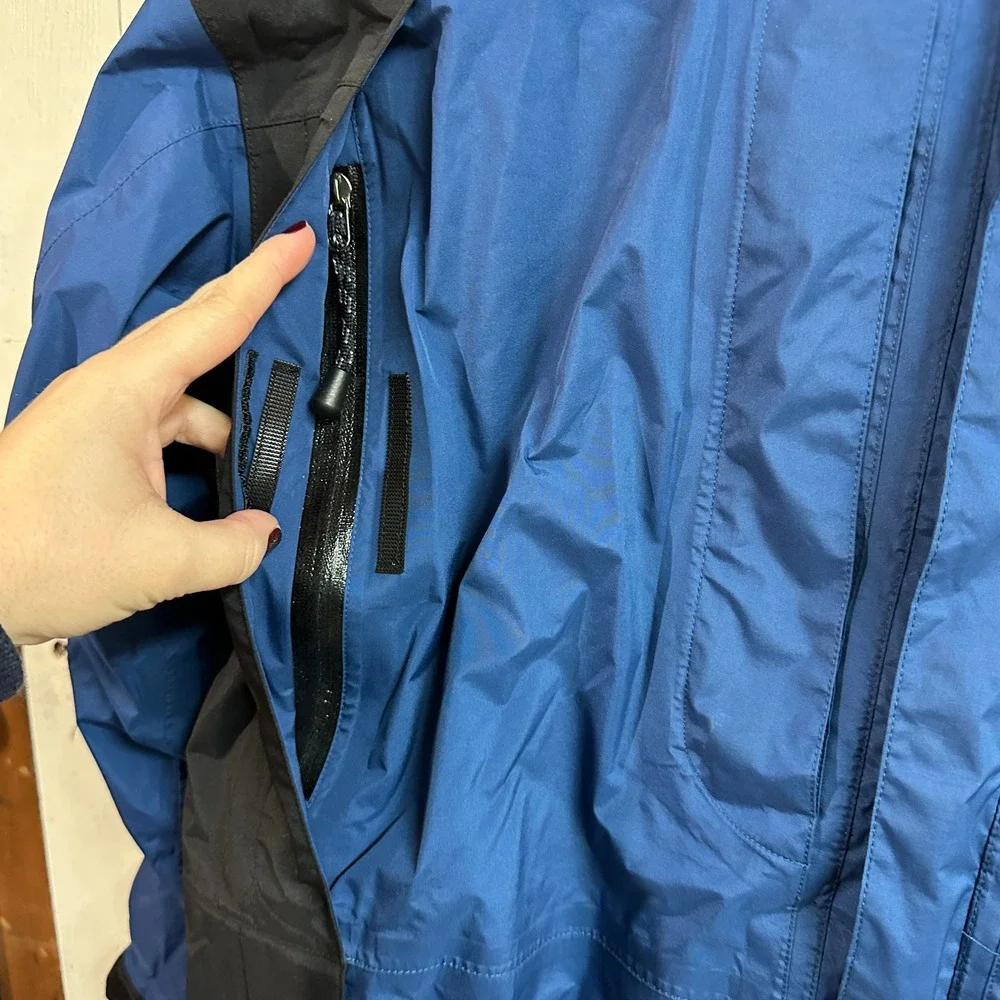 The North Face‎ Summit Series Gore-Tex XCR Jacket Mens Large Blue Hooded Shell